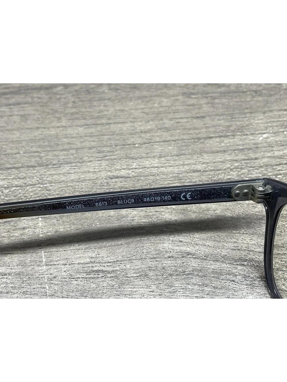MODO EYEGLASSES 6613 BLUCR BLUE BLACK CLEAR EYEGLASSES 48-19-140 *FRAMES ONLY